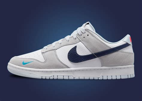 nike dunk low mini swoosh blue|nike dunk low sale.